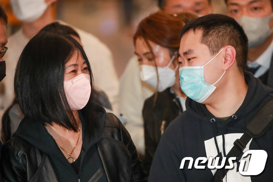 엄마와 상봉순간