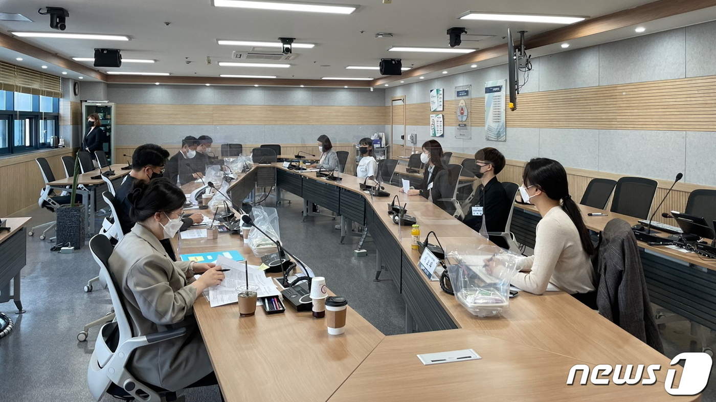 한밭대 INoCAM 프리인턴십 기업-학생 매칭 면접 실시