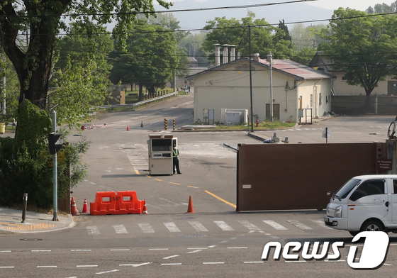주한미군, 용산 미군기지 13번 게이트 영구 폐쇄