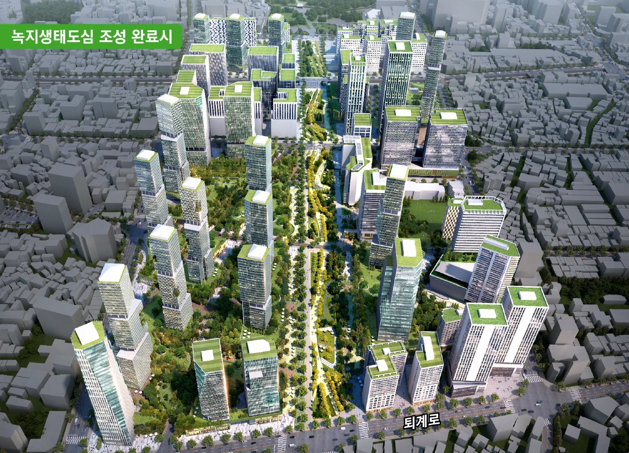 연트럴파크 4배 공원…서울도심, 빌딩숲+나무숲 탈바꿈 준비