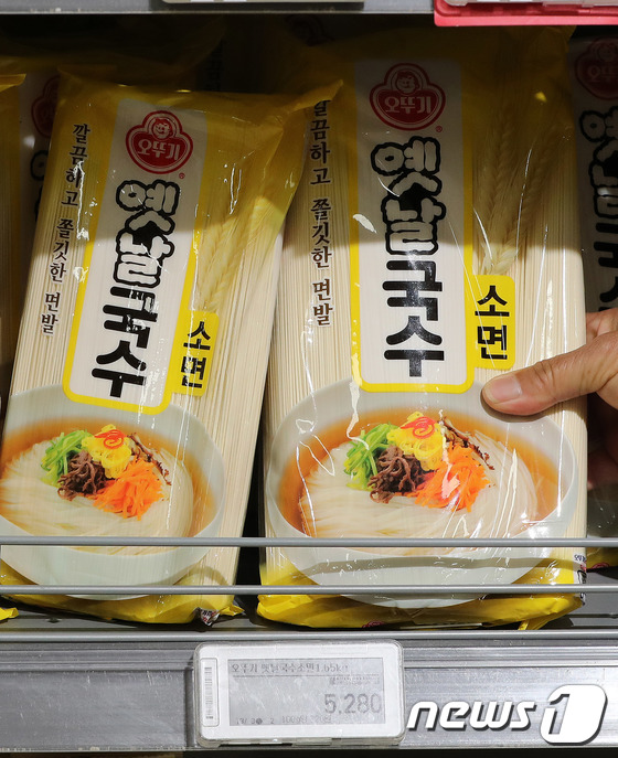 국수 비롯한 가공식품 물가 고공 행진