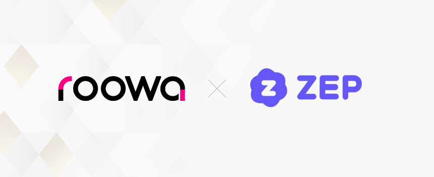 루와, 젭(ZEP) 공식 파트너 계약 체결