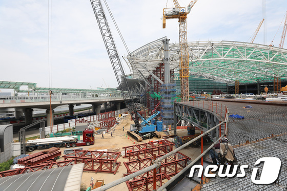 인천국제공항 제2여객터미널 확장공사 현장 공개