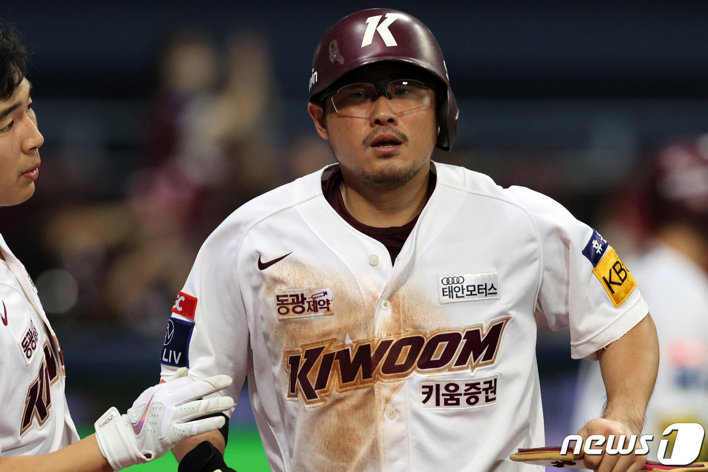 키움 이지영 동점이다!