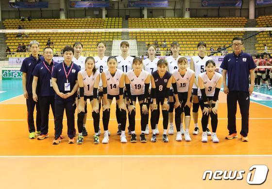 '전원 고등학생' 국가대표 후보선수팀, AVC컵 여자대회 참가