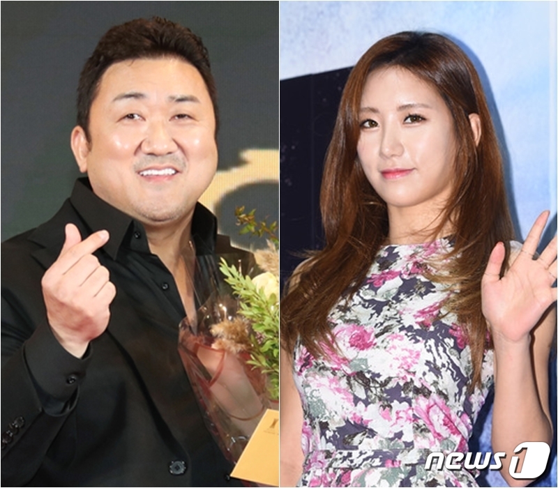 마동석, 예정화에 