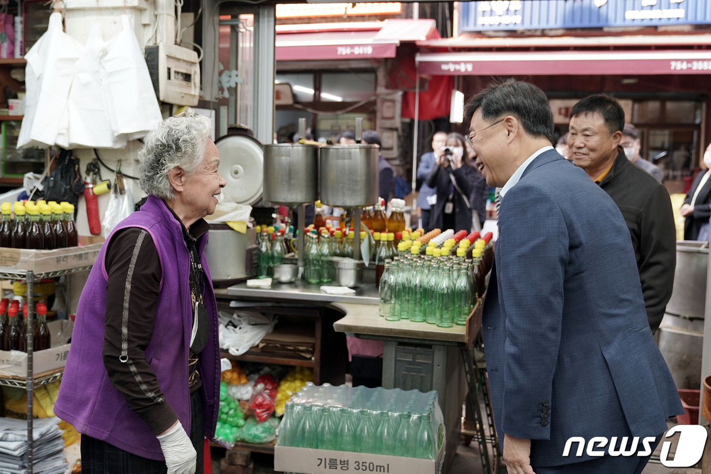 성남 모란전통기름시장, ‘대한민국 제1호 백년기름특화거리’ 됐다