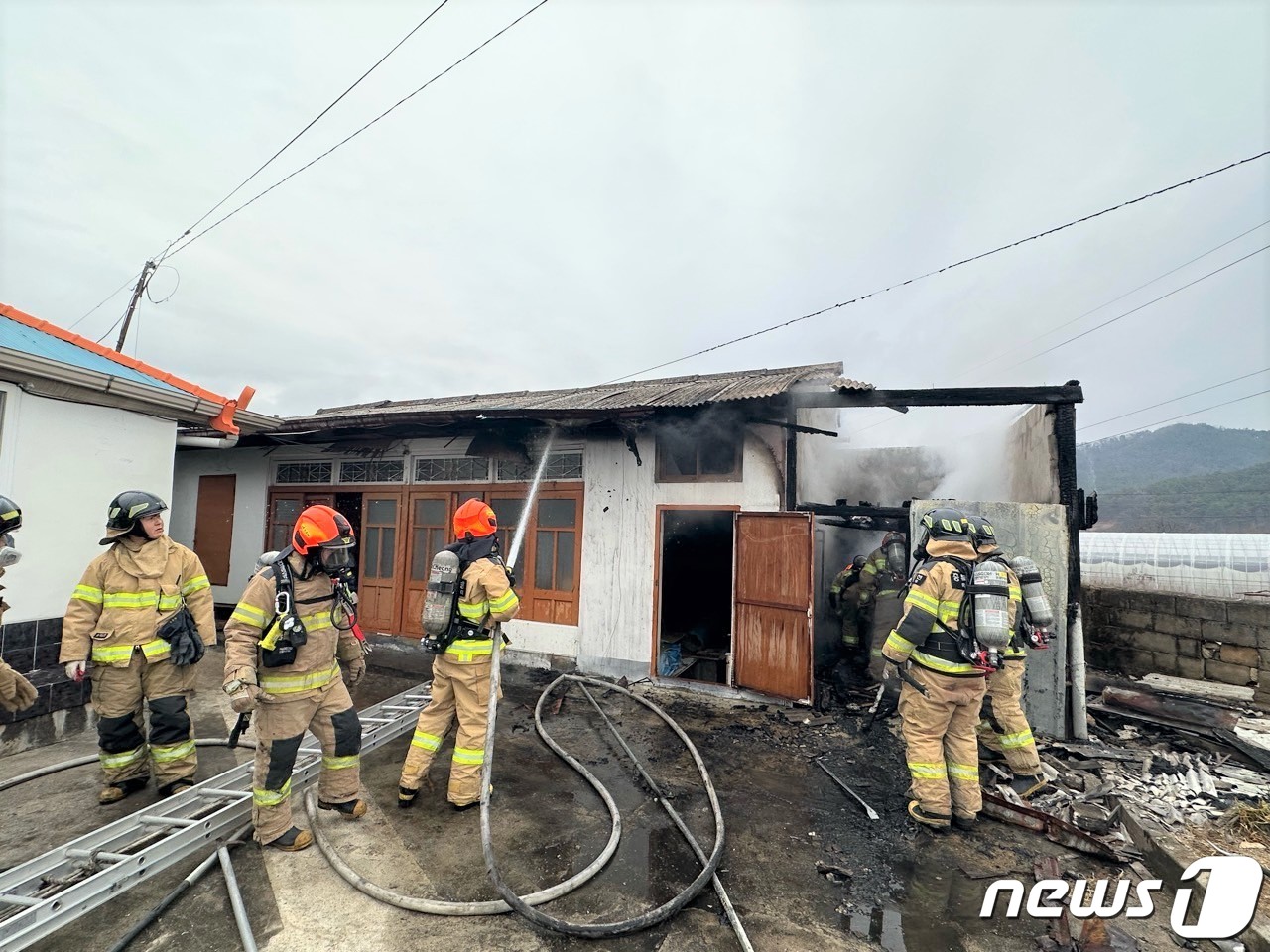 주말 옥천서 부주의 추정 화재 2건 잇따라 발생