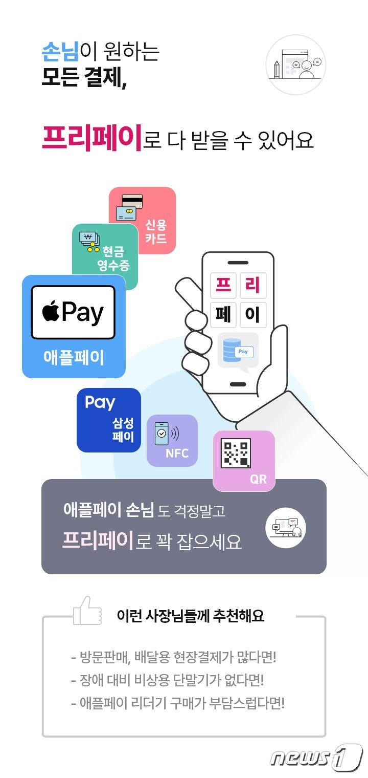 단말기 안 바꿔도 애플페이 된다…KT 스마트로, 소상공인 앱 출시