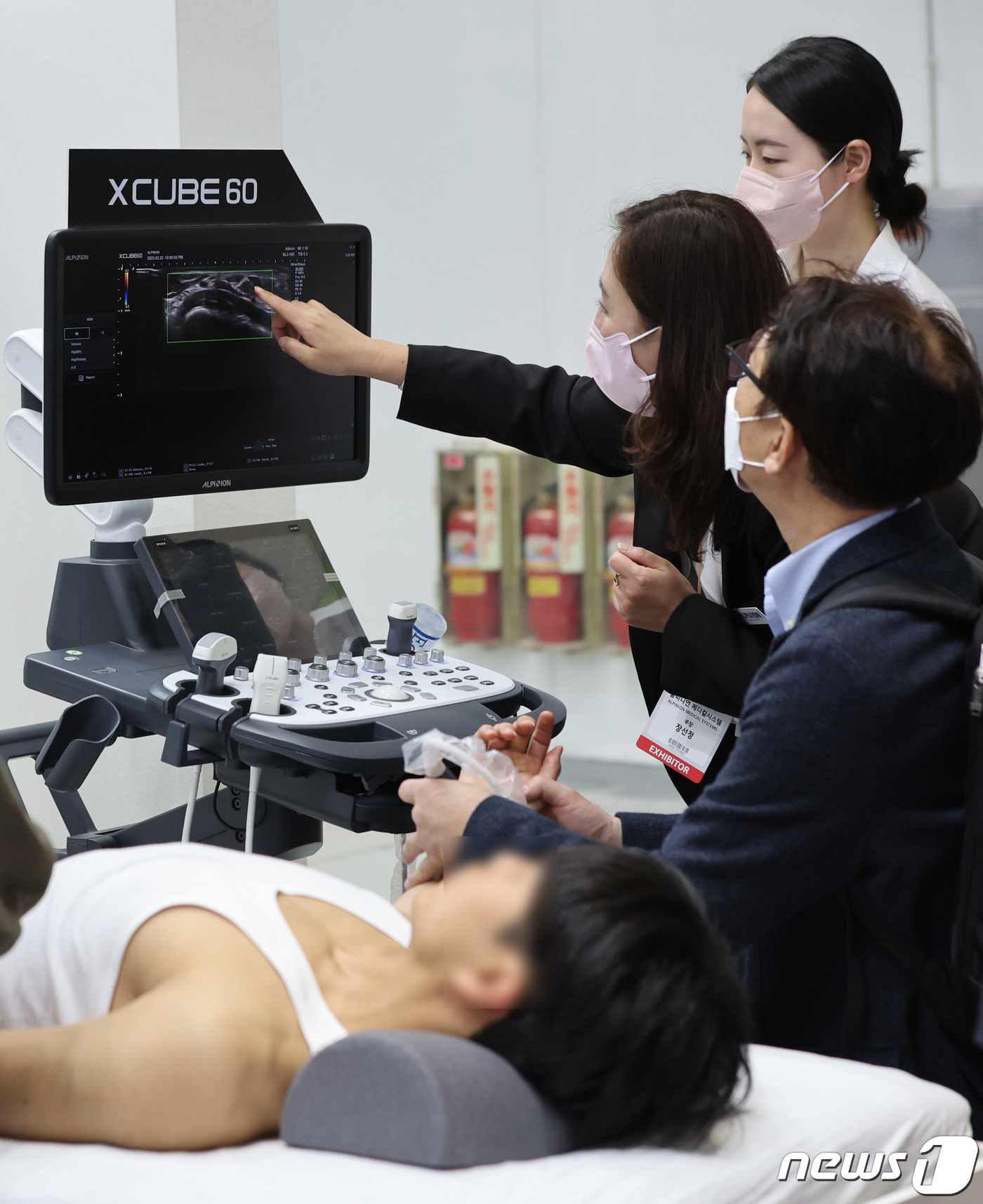 초음파로 진단한다