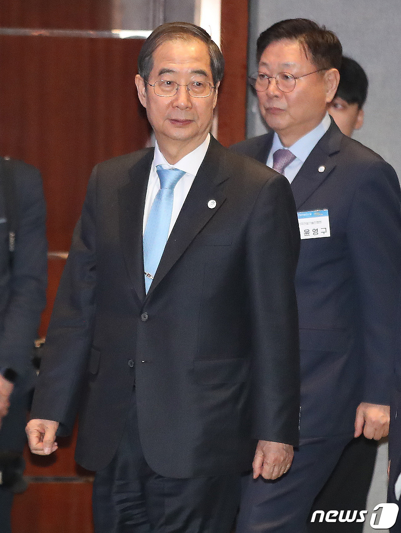 건설기술인의 날 기념식 참석하는 한덕수 총리