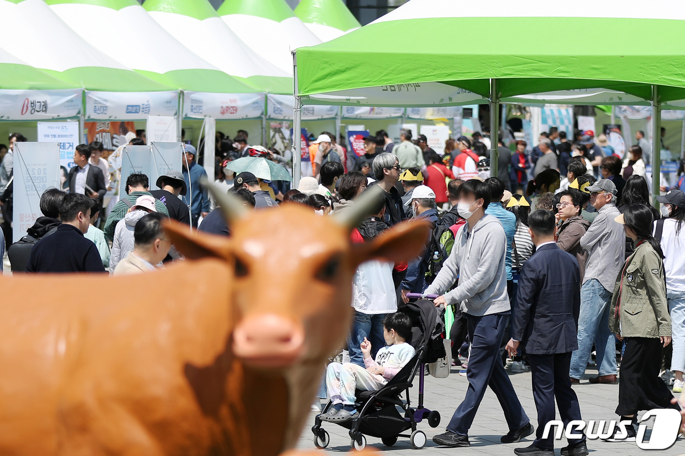 대한민국 축산대전 찾은 시민들