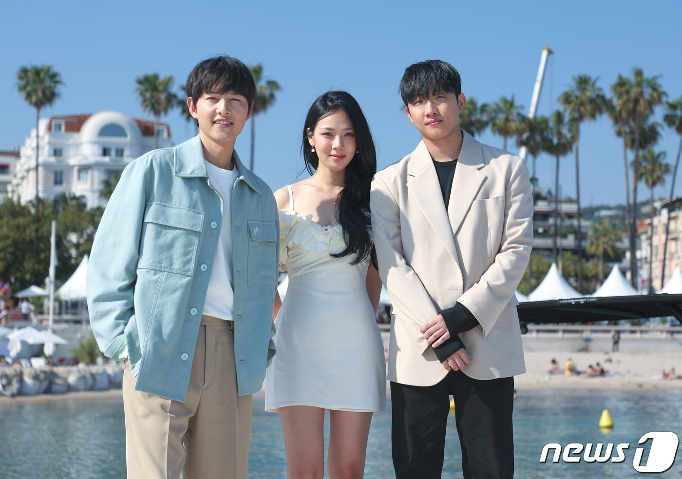 겹경사 송중기 화란 칸 진출에 출산까지, 감사한 마음 크죠(종합) [칸 현장]