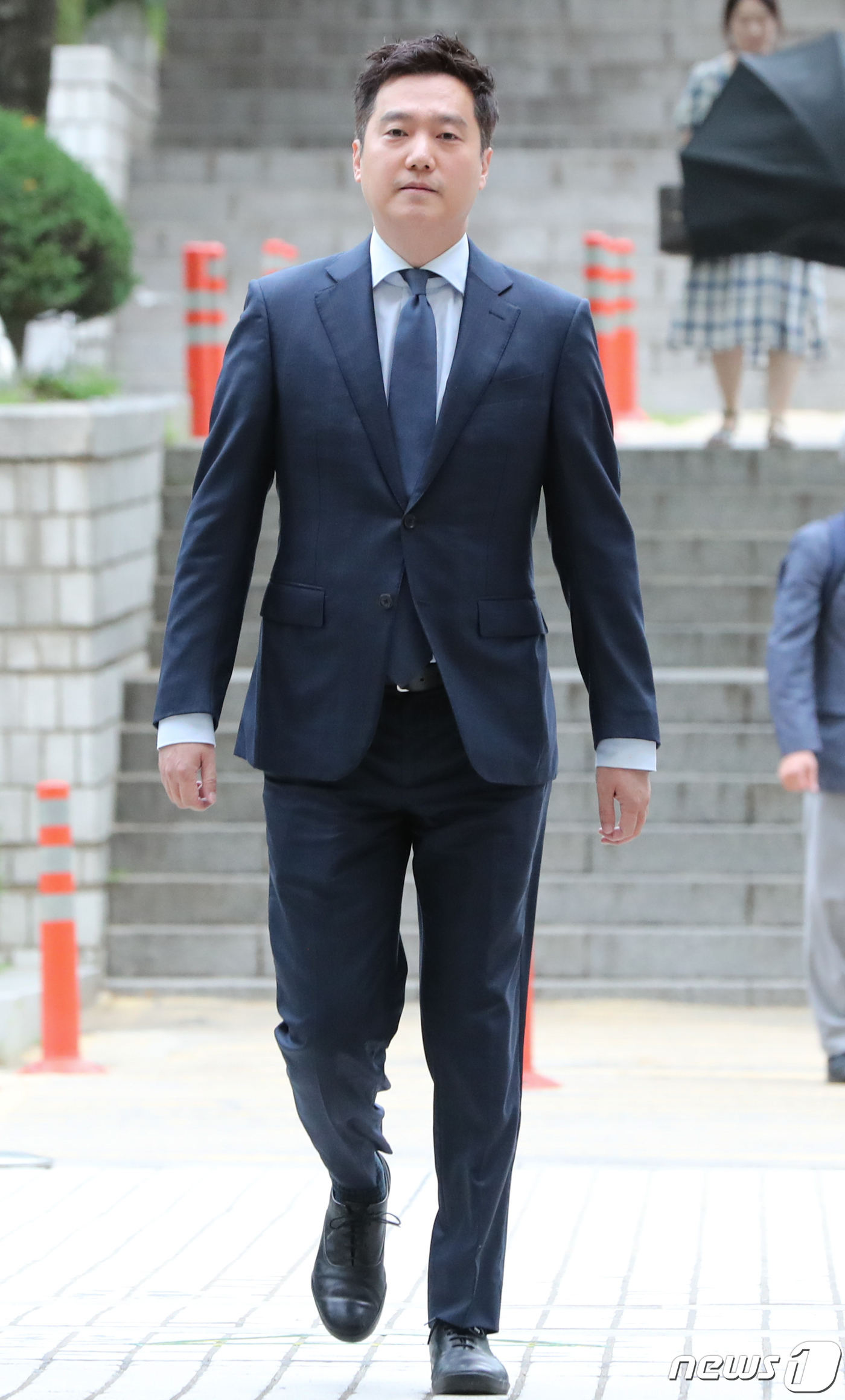 법정 향하는 김세의 대표