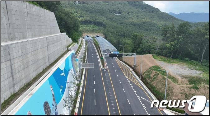 부산 만덕초읍 터널 내달 1일 개통…덕천~초읍 10분 내 이동