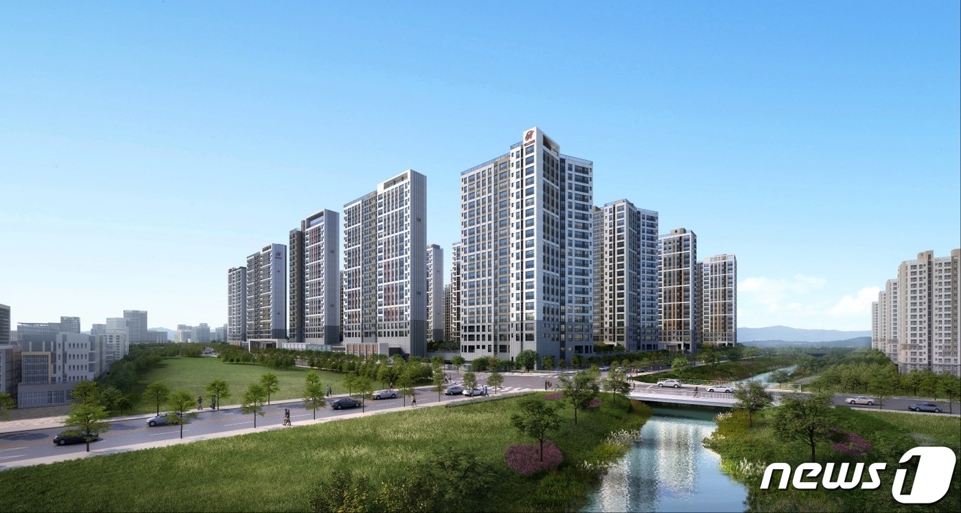 현대엔지니어링, 힐스테이트 첨단센트럴 1520세대 공급