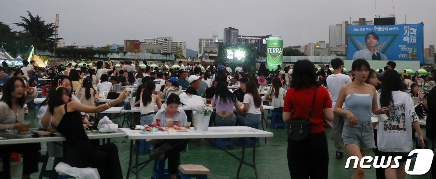 오늘 만든 맥주, 오늘 마시자…전주가맥축제 개막