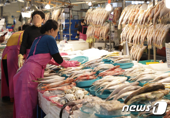 [르포]김밥장사라도…추석 대목 앞두고 전업 고민 수산상인들
