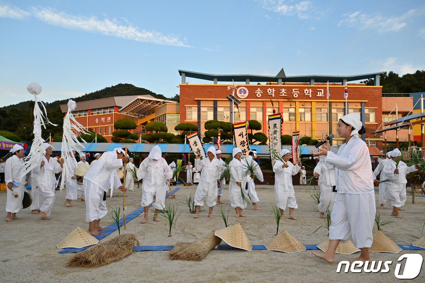 서창만드리 축제 뜨거운 열기