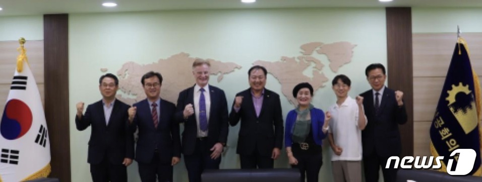 양산 상공회의소, 글로벌외교포럼 등과 국제교류 간담회 가져
