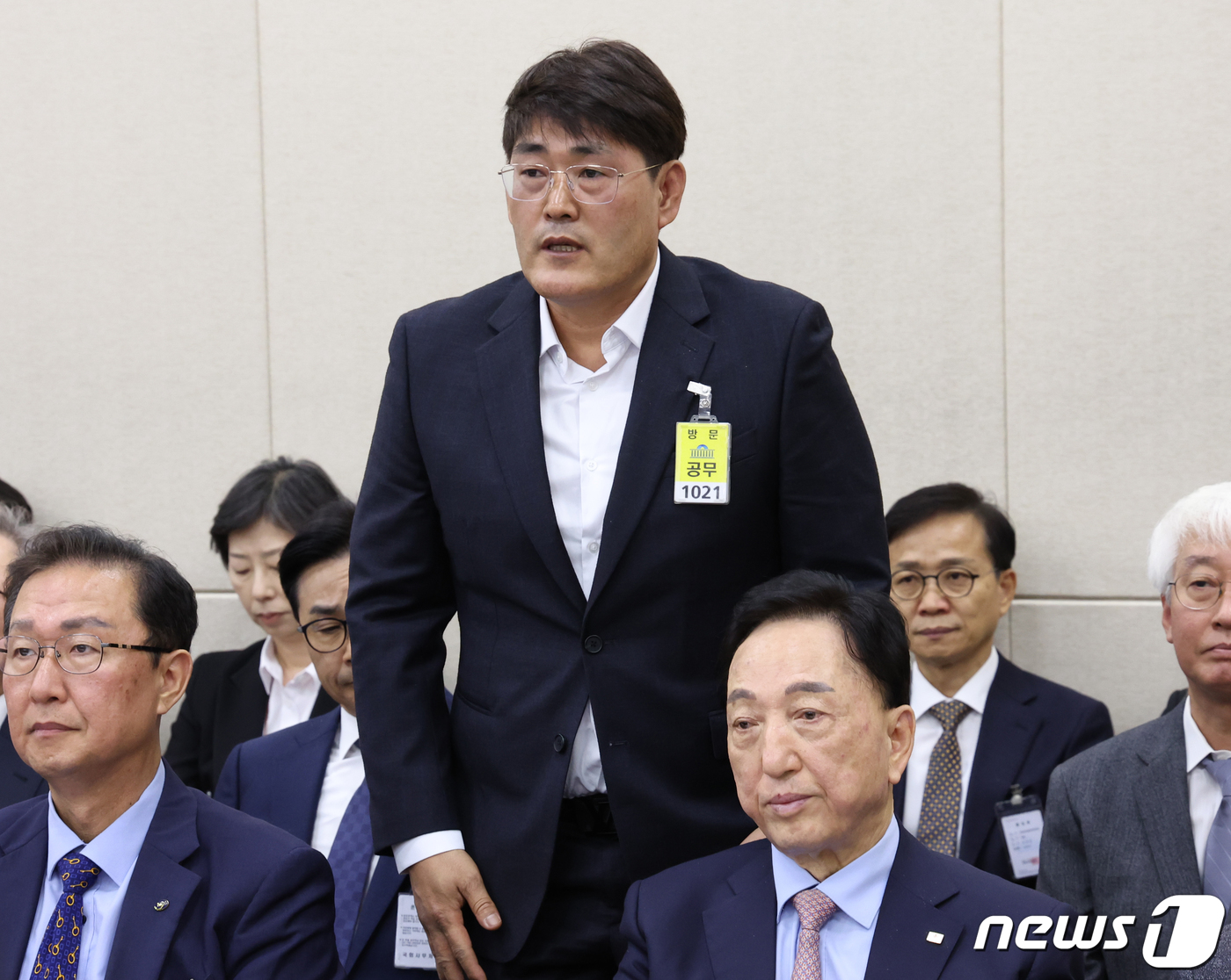 [국감]발언하는 정철훈 달콤나라앨리스 공동대표