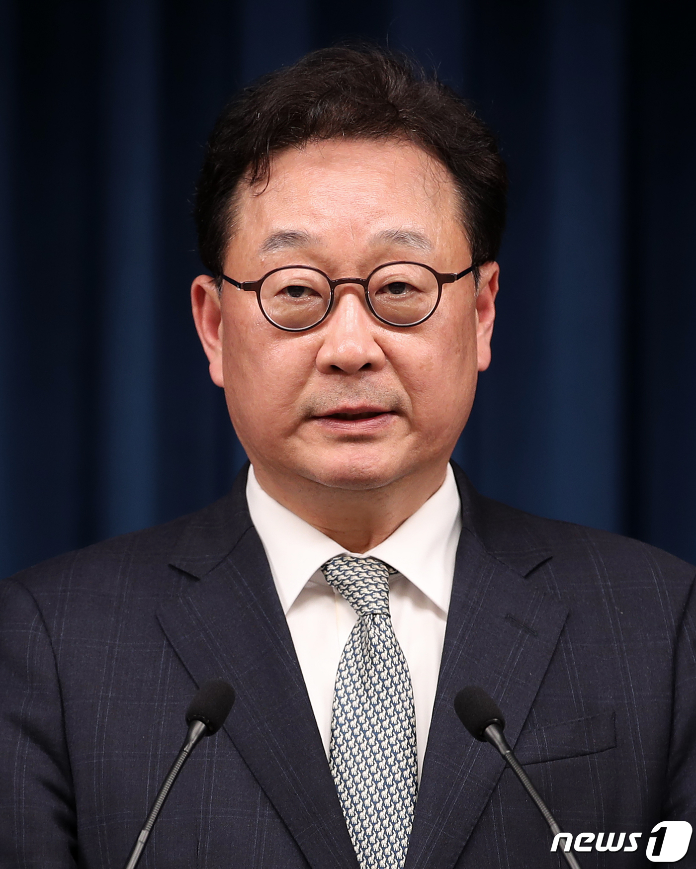 왕윤종 국가안보실 3차장 내정자, 임명 소감 발표