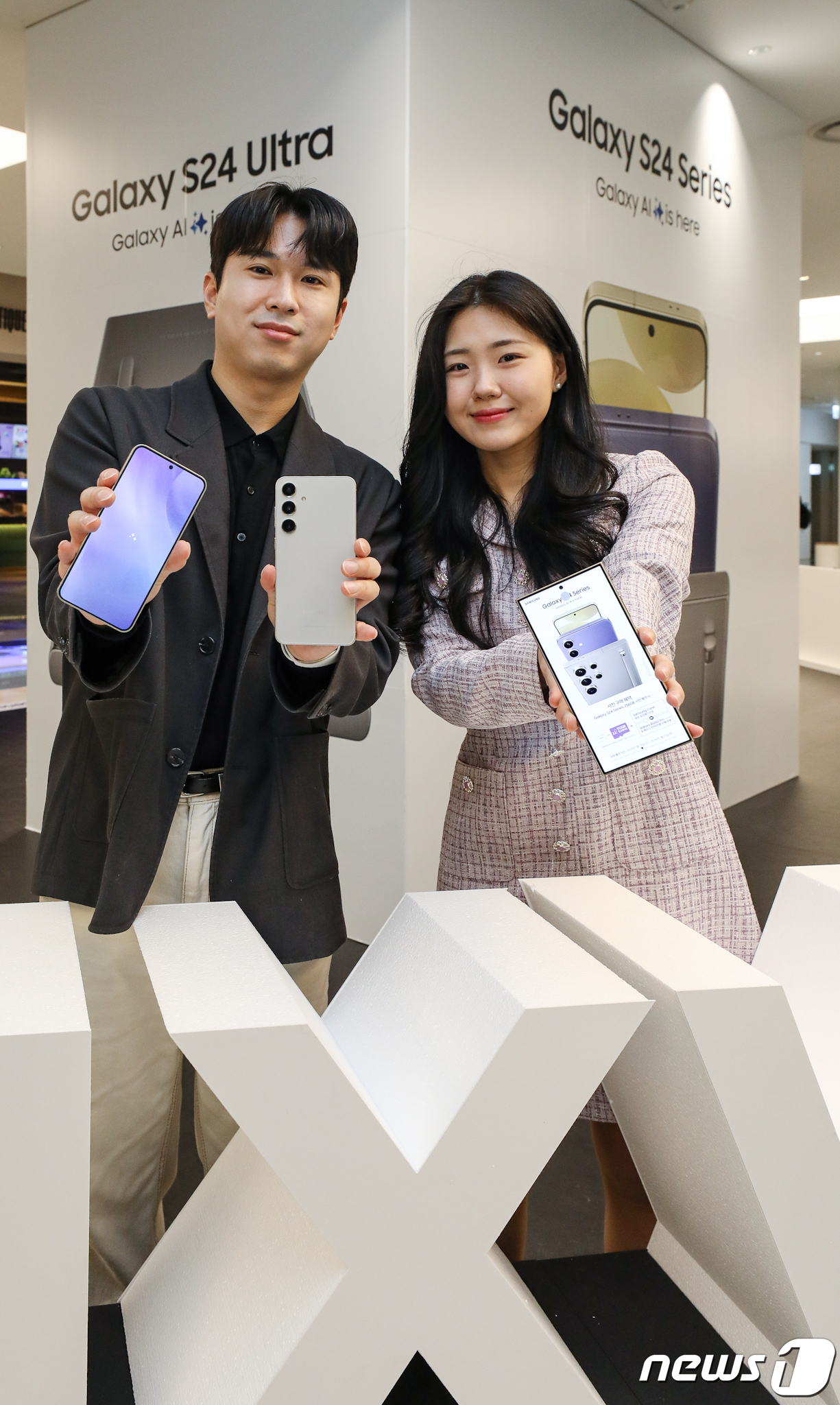 현대백화점 목동점에 갤럭시 S24 팝업 운영