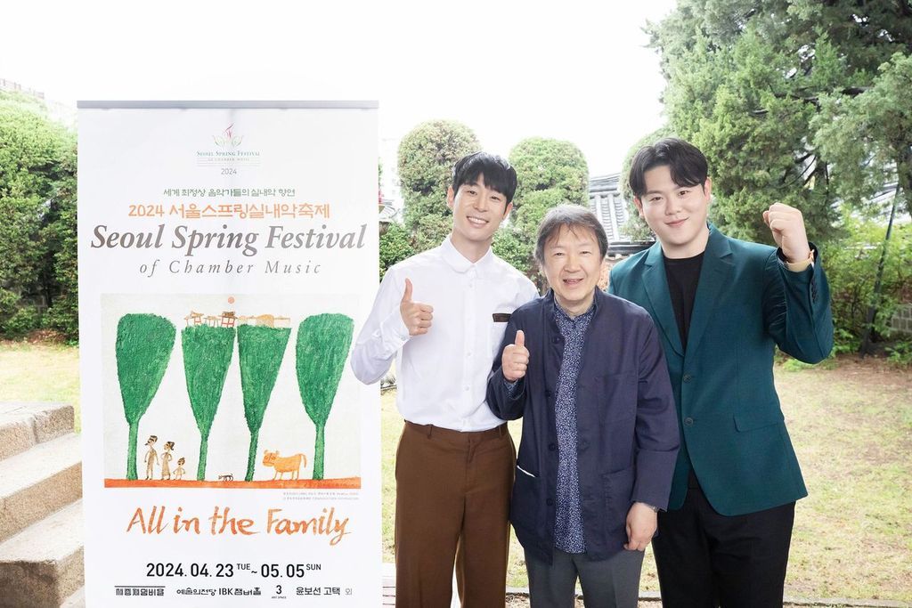 강동석 SSF 예술감독 지난 19년간 한국에 생소한 실내악 알린 것에 큰 보람