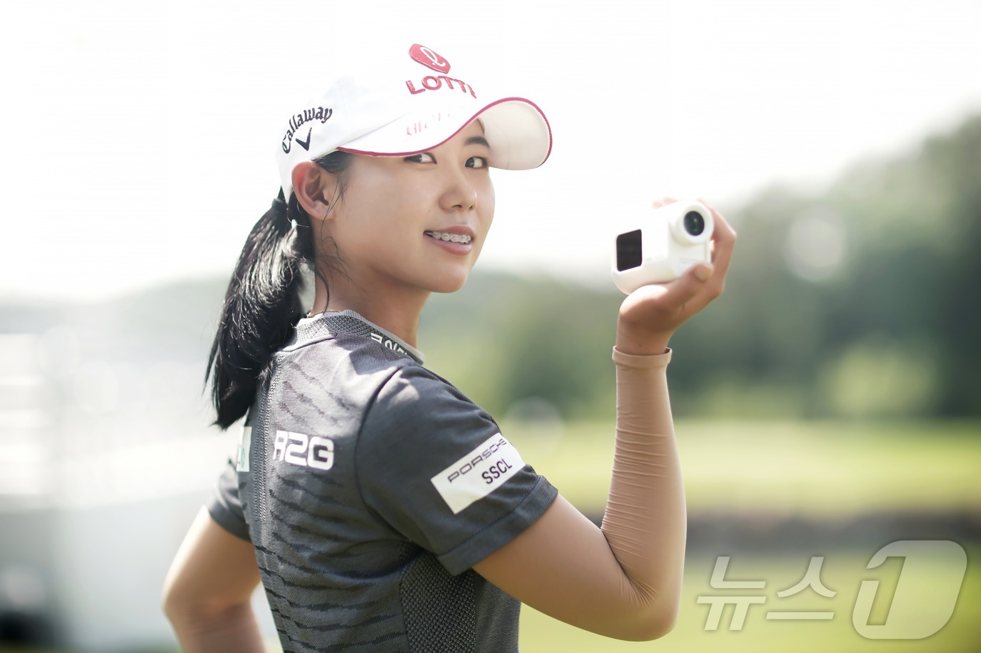 KLPGA 장타자 황유민, 거리측정기 브랜드 R2G와 후원계약
