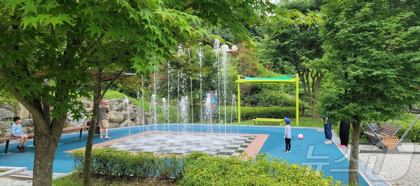 괴산 성불산 산림휴양단지 물놀이장 내달 1일 개장