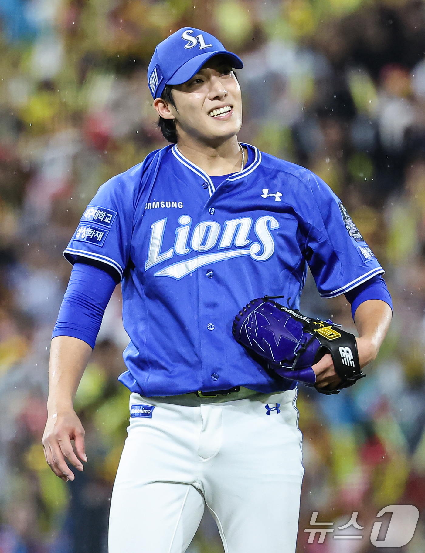 볼넷 허용이 아쉬운 삼성 원태인