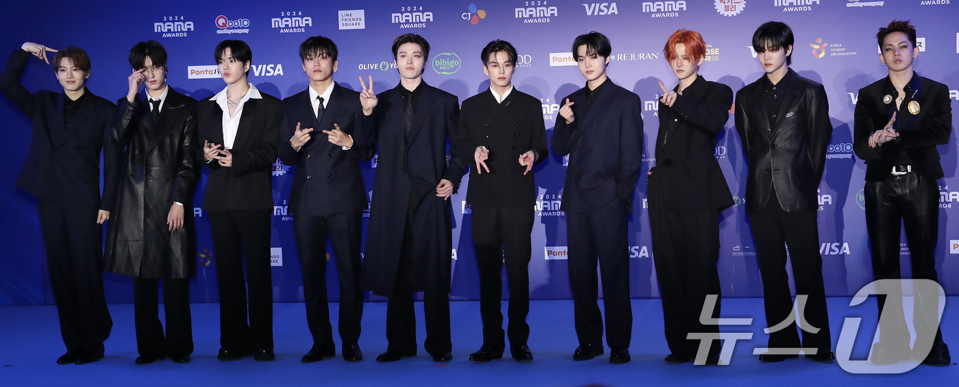 트레저, 마마 어워즈 출격한 YG 보물
