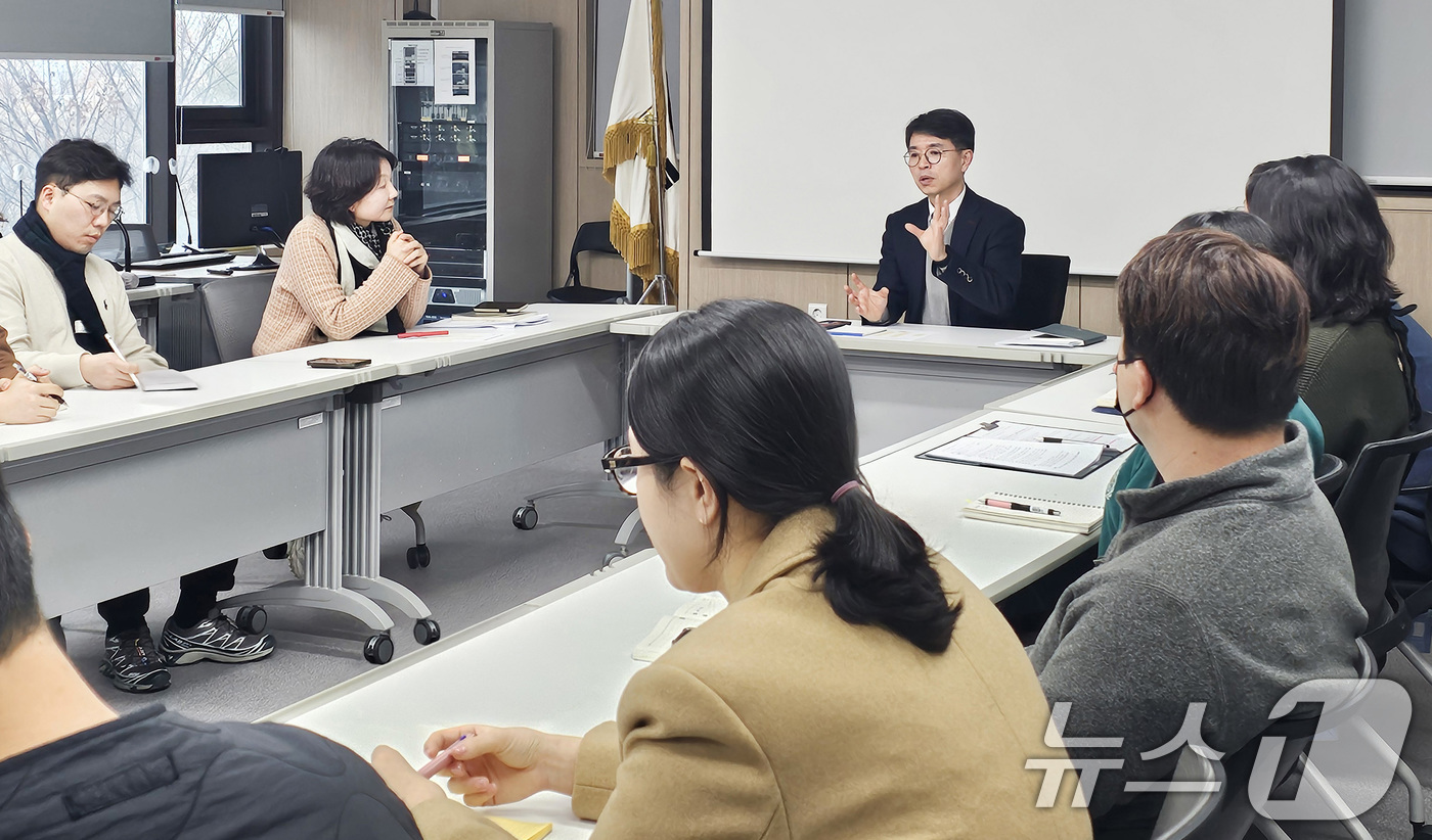 온실가스종합정보센터 방문한 김완섭 환경부 장관