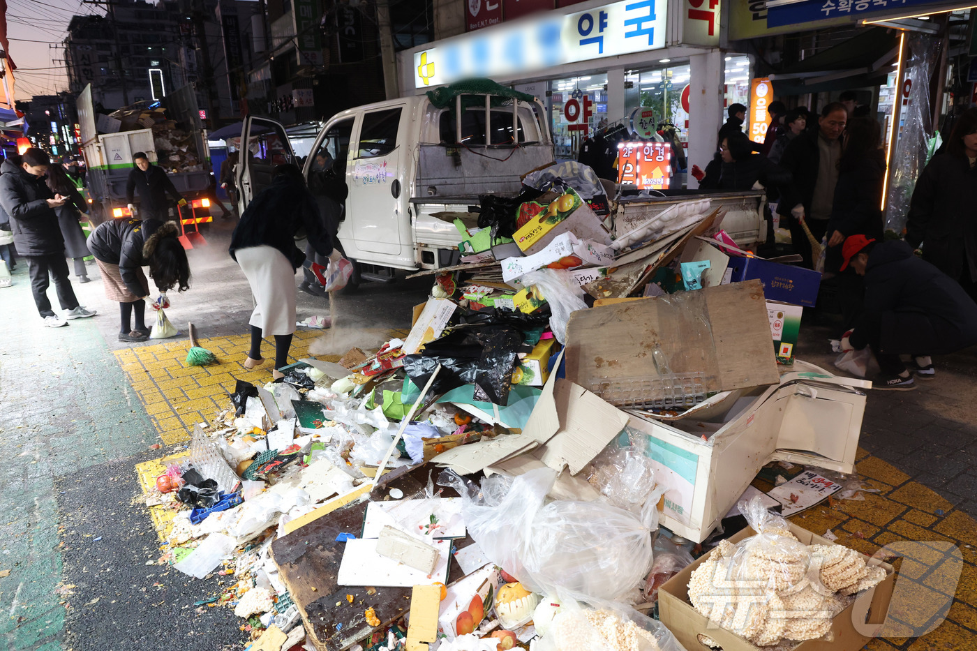 목동깨비시장 차량 돌진 사고 발생