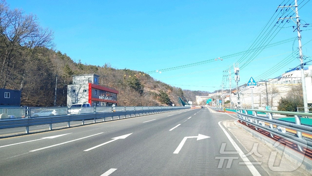 세계국악엑스포 전 개통…영동~용산 국도 확장공사 속도