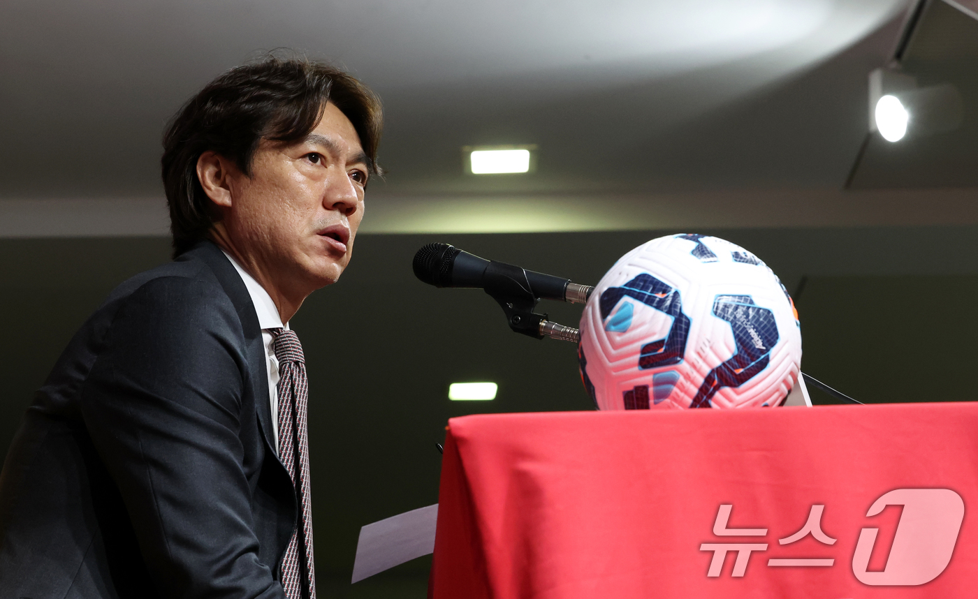 홍명보, 2026 북중미 월드컵 아시아지역 3차예선 축구대표팀 명단 발표