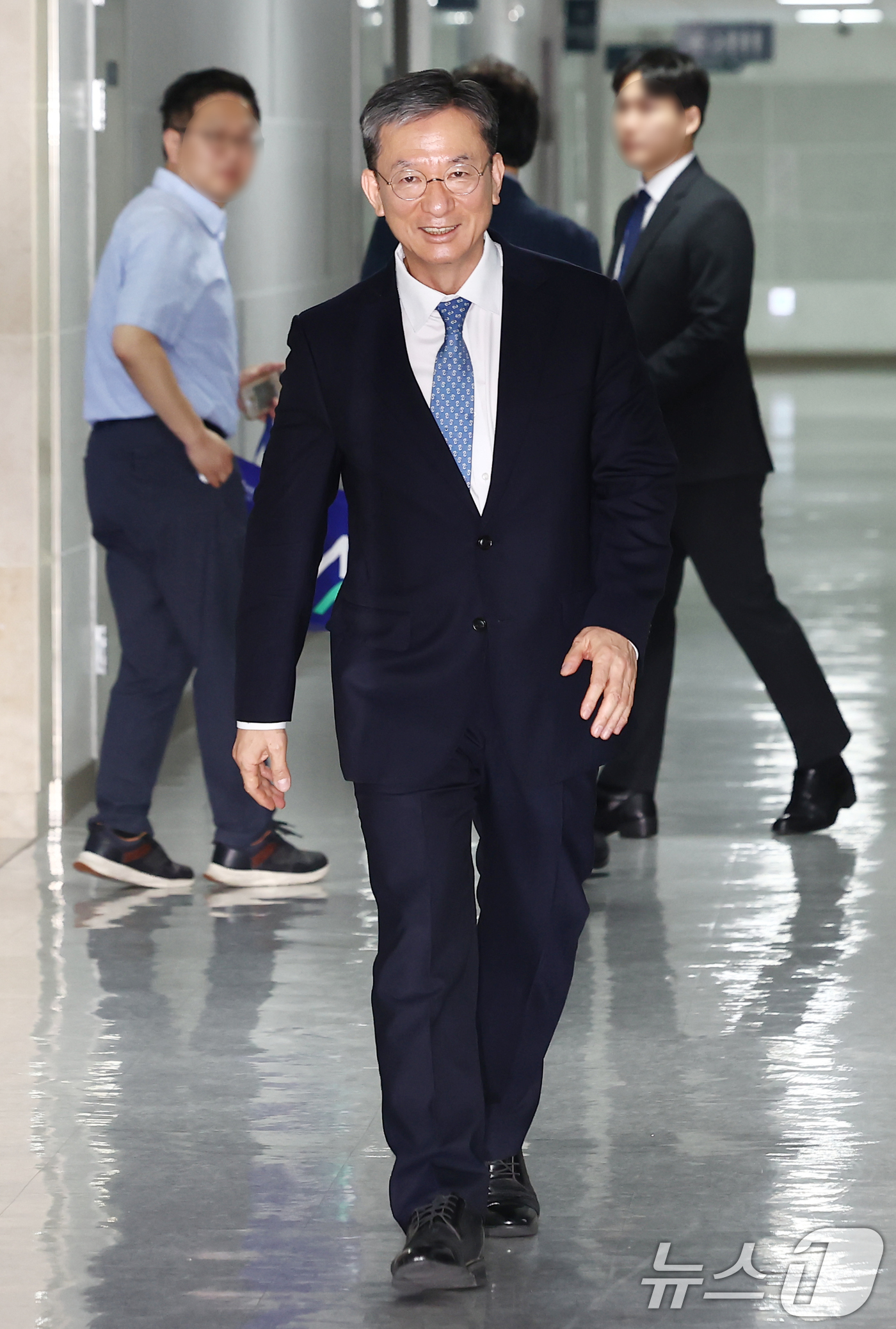 국회 출근하는 정성호 법무부 장관 후보자
