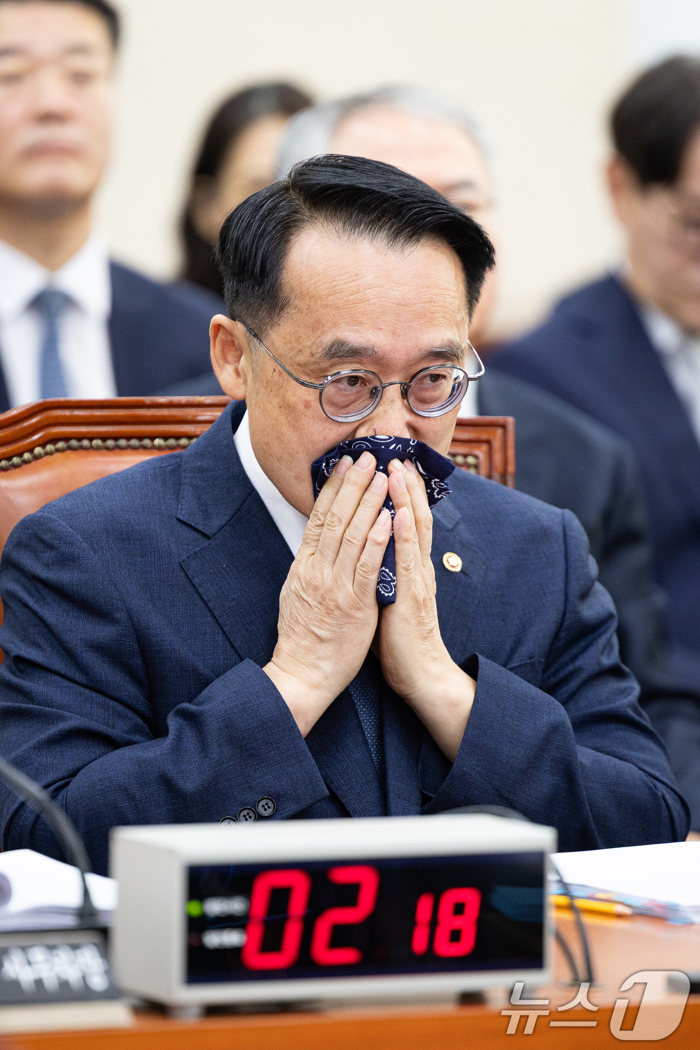 [국감]국감 출석한 허철훈 중앙선관위 사무총장