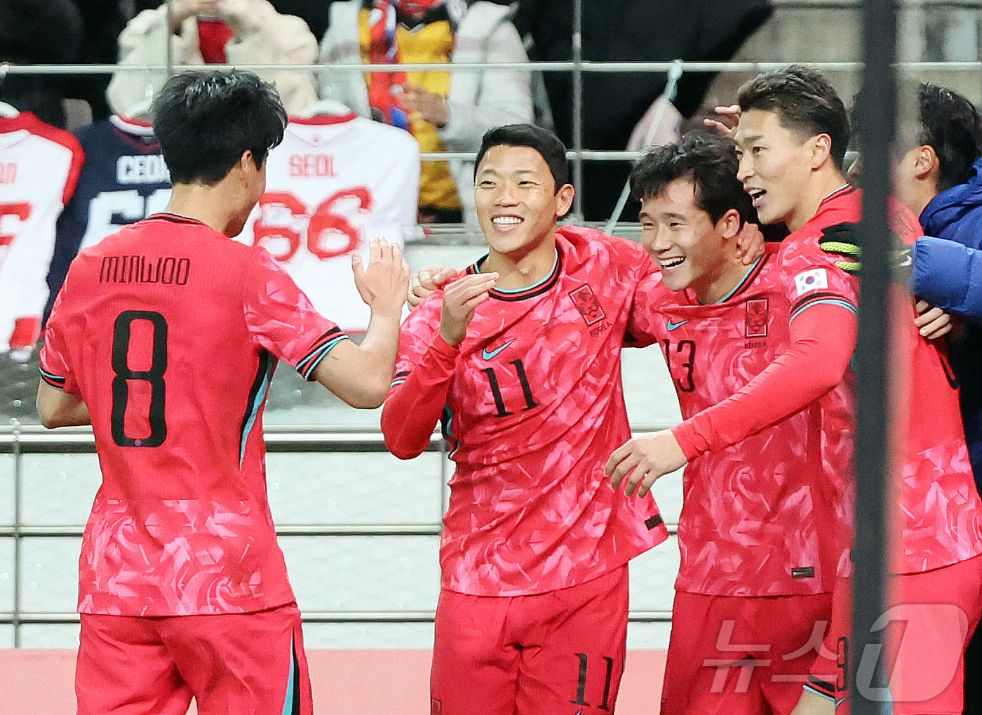 [뉴스1 PICK]'이태석 결승골' 홍명보호, 가나에 1-0 신승