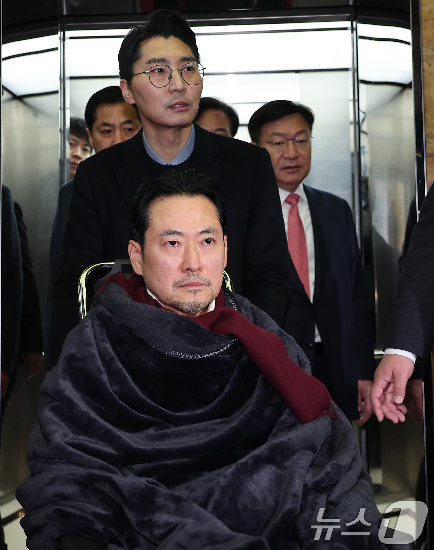 장동혁 대표, 병원 이송