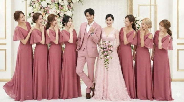 변요한티파니 웨딩화보에 소녀시대 완전체도 함께? AI 합성사진까지 등장