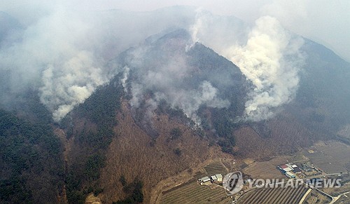 [속보] 의성 산불, 안동 풍천면으로 확산중…일부 마을 대피령
