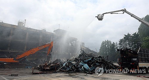 소방청, 전국 타이어공장 10곳 긴급 화재안전조사