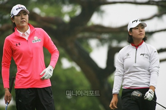 [포토] 이정민과 조정민 정민이끼리의 1:1 대결