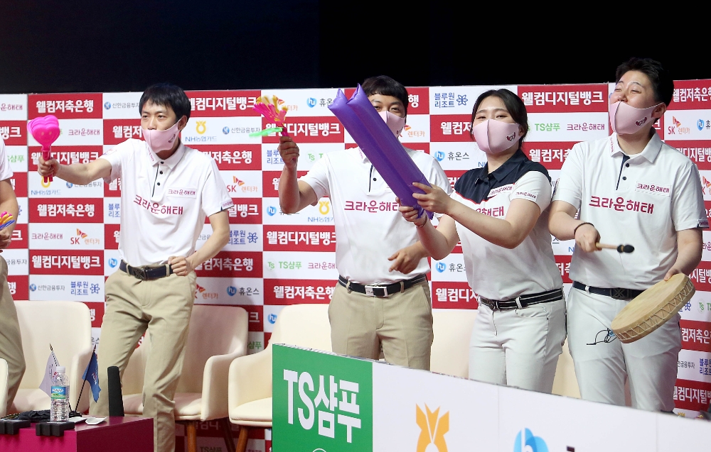 블루원, 또 못넘은 천적 크라운 벽. 신한, NH잡고 맹추격-PBA챔피언십