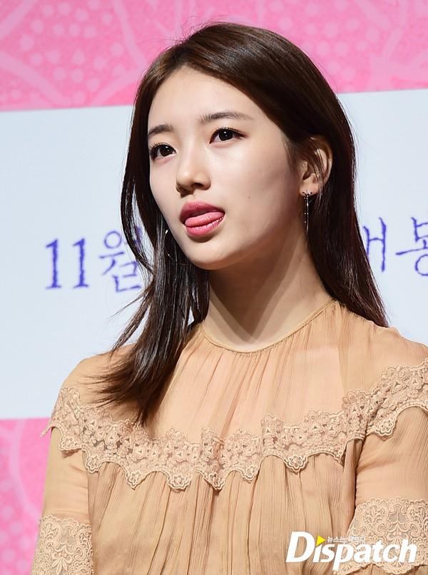 [현장포토] 혀빼꼼? 있다 없기!…수지, 귀요미 클라스