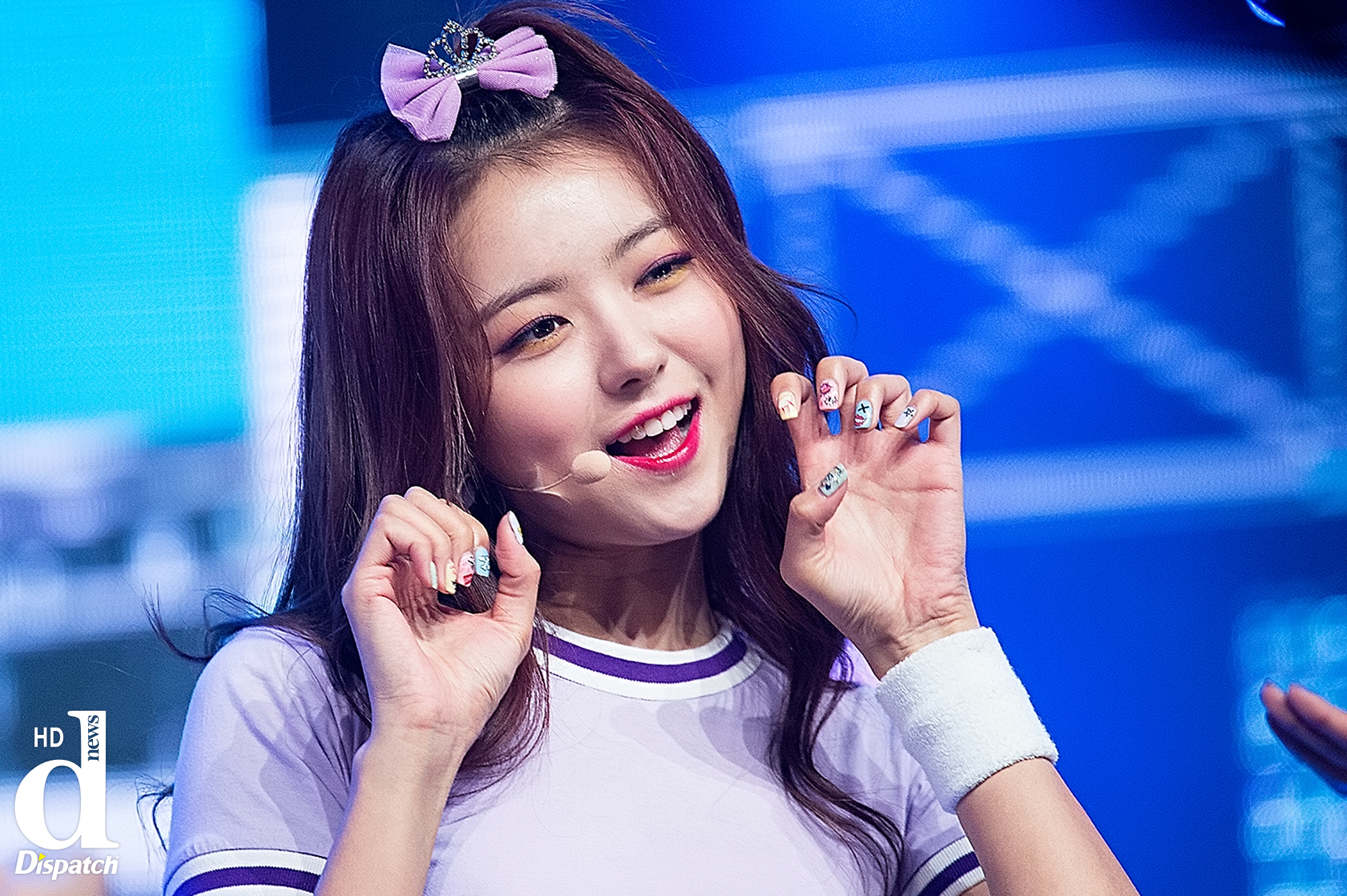[HD포토] 알록달록, 네일아트ㅣ아이오아이 임나영