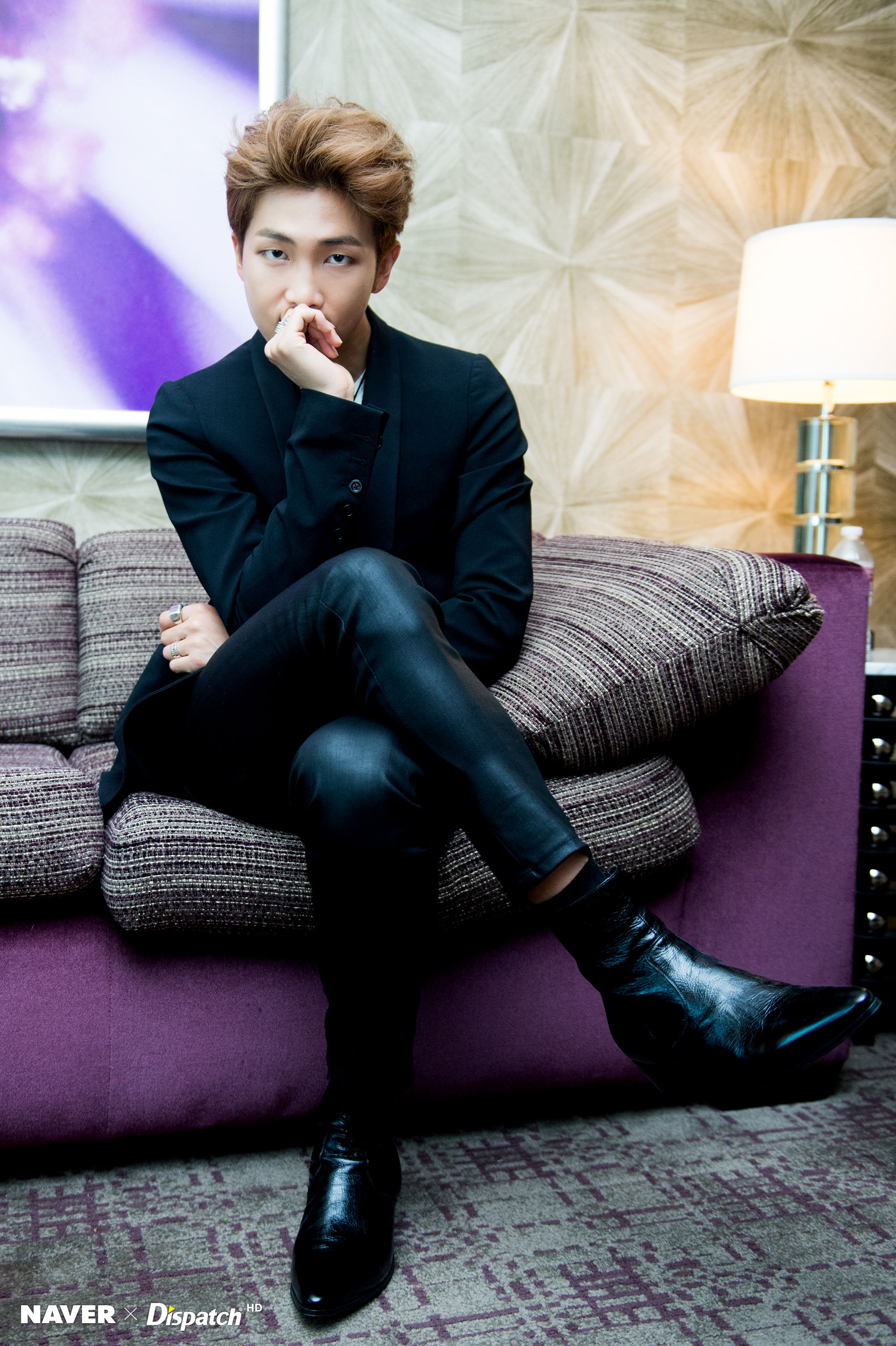 [HD포토] 올블랙 카리스마ㅣ방탄소년단 랩몬스터