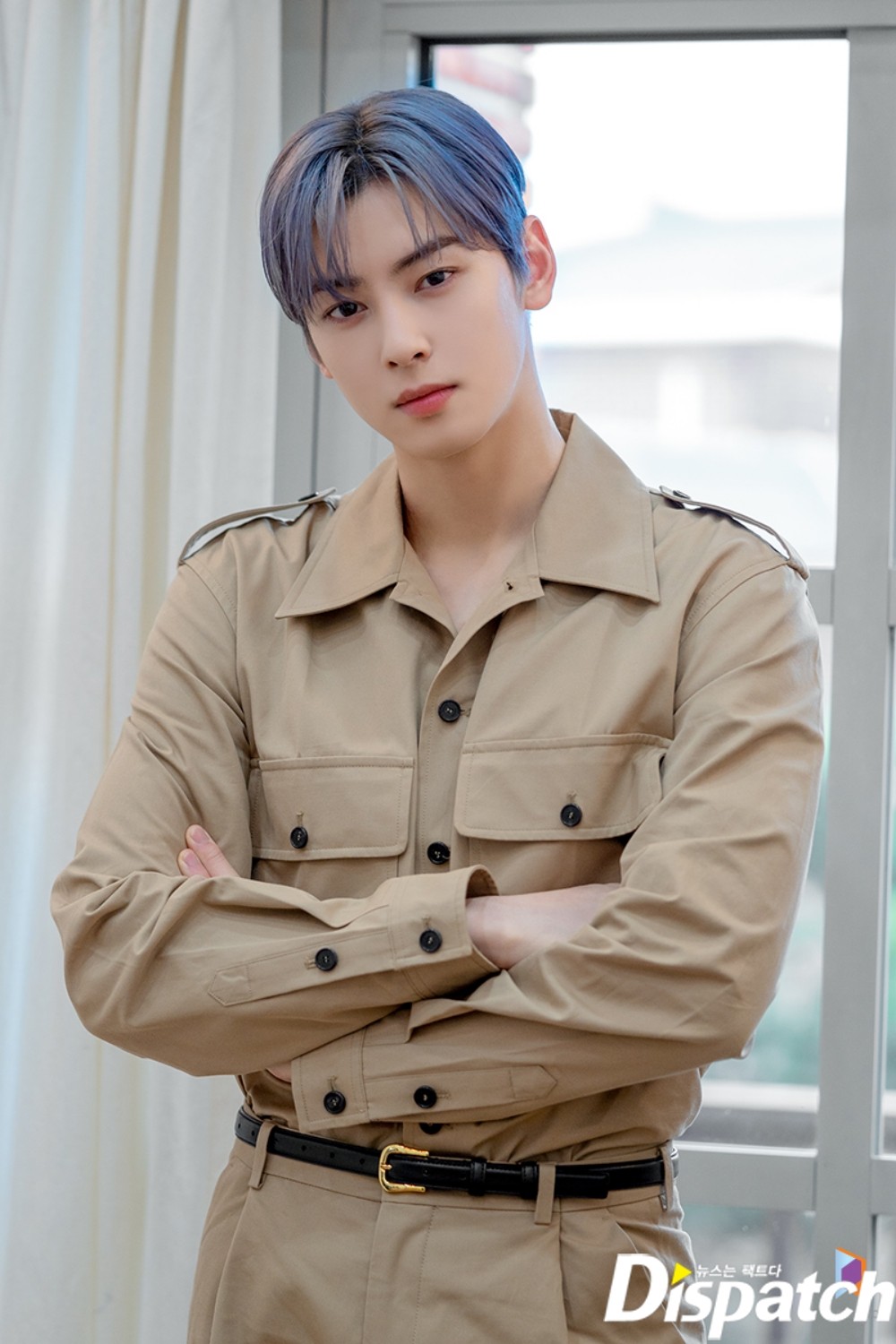 [현장포토] 탈색도 리즈...차은우, 비현실적 얼굴천재