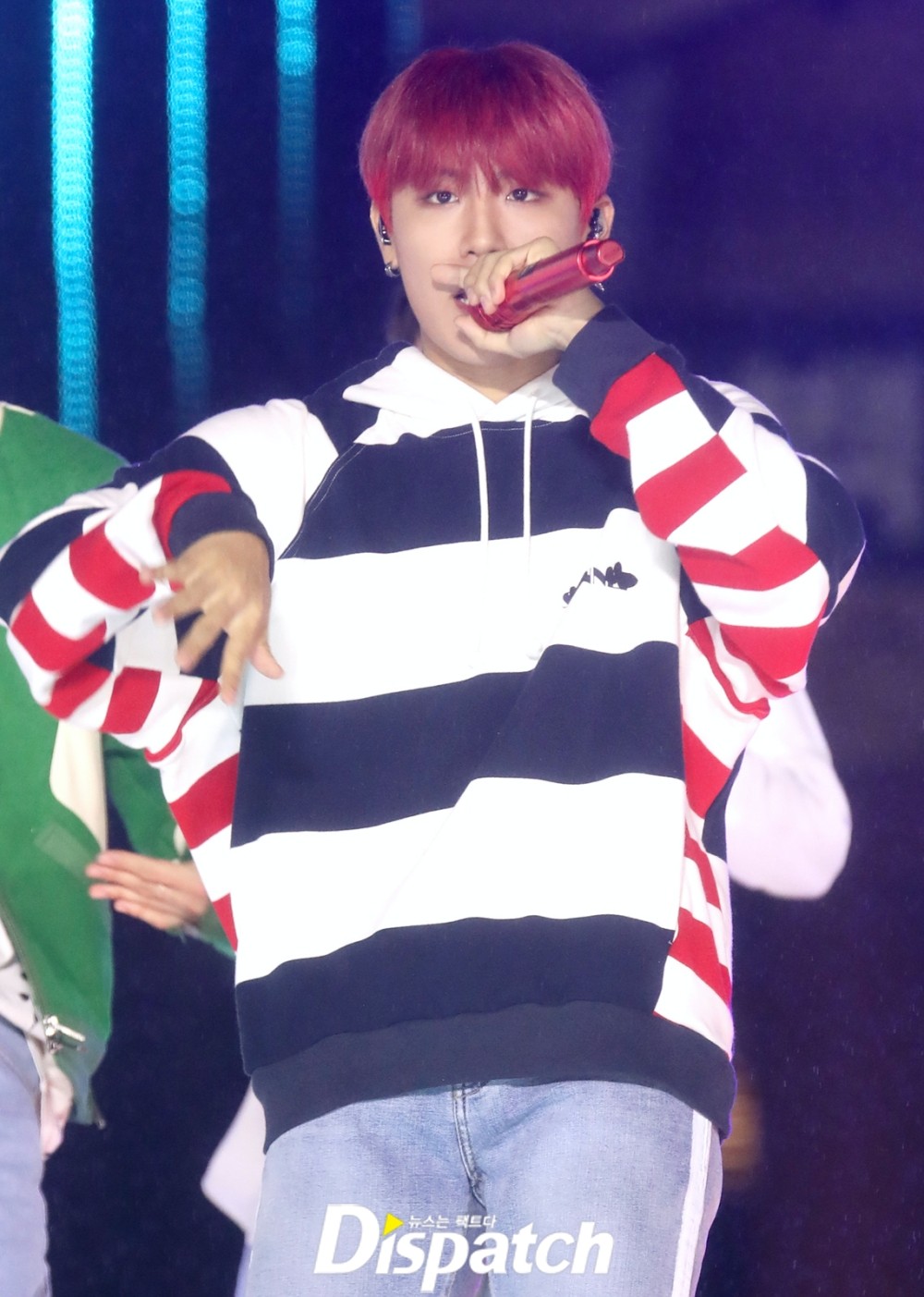 [현장포토] 체리보이...박우진, 강렬한 헤어